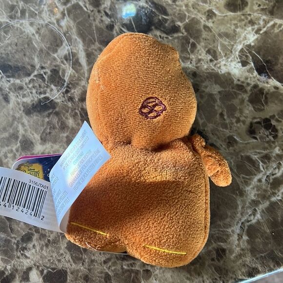 Disney Just Play Cogsworth Clock Plush Stuffed Toy Beauty and the Beast Small 5" - Picture 4 of 5